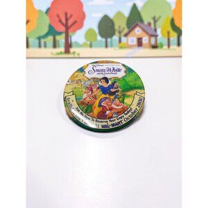 Walt Disney's Masterpiece Snow White and the Seven Dwarfs Pinback Button